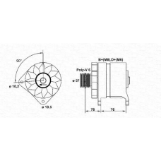 943355094010 MAGNETI MARELLI Генератор