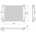 350213186000 MAGNETI MARELLI Радиатор, охлаждение двигателя