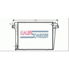 1404701 KUHLER SCHNEIDER Радиатор, охлаждение двигател