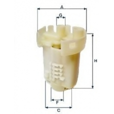 XB306 UNIFLUX FILTERS Топливный фильтр