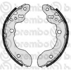 S 79 516 BREMBO Комплект тормозных колодок