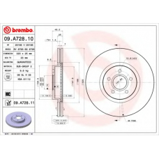 BS 8795 BRECO Тормозной диск