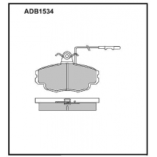 ADB1534 Allied Nippon Тормозные колодки