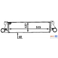 8ML 376 723-091 HELLA Интеркулер