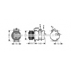 AIK312 AVA Компрессор, кондиционер