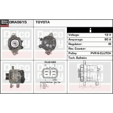 DRA0615 DELCO REMY Генератор