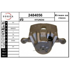 2484056 EAI Тормозной суппорт