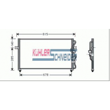 5220701 KUHLER SCHNEIDER Конденсатор, кондиционер