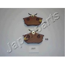 PP-507AF JAPANPARTS Комплект тормозных колодок, дисковый тормоз