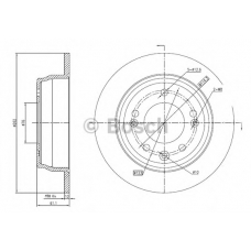 0 986 BB4 323 BOSCH Тормозной диск