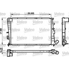 731496 VALEO Радиатор, охлаждение двигателя