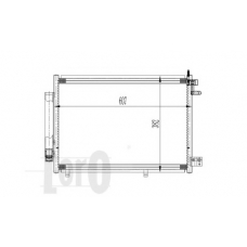 017-016-0019 LORO Конденсатор, кондиционер