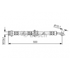 1 987 476 279 BOSCH Тормозной шланг