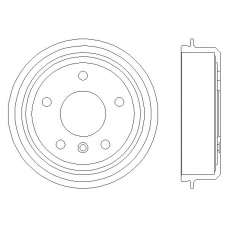 MBD062 MINTEX Тормозной барабан