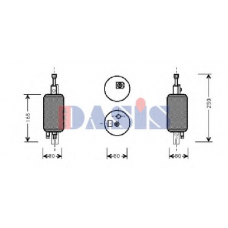 800387N AKS DASIS Осушитель, кондиционер