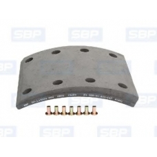 07-L19283-N00 SBP Комплект тормозных башмаков, барабанные тормоза