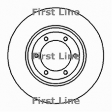 FBD043 FIRST LINE Тормозной диск