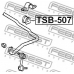 TSB-507 FEBEST Опора, стабилизатор
