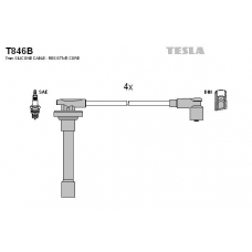 T846B TESLA Комплект проводов зажигания