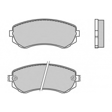 12-0473 E.T.F. Комплект тормозных колодок, дисковый тормоз