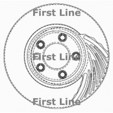 FBD1411 FIRST LINE Тормозной диск