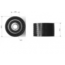 TKR 9262 TIMKEN Паразитный / ведущий ролик, зубчатый ремень