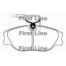 FBP1201 FIRST LINE Комплект тормозных колодок, дисковый тормоз