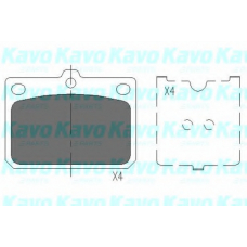 KBP-9079 KAVO PARTS Комплект тормозных колодок, дисковый тормоз