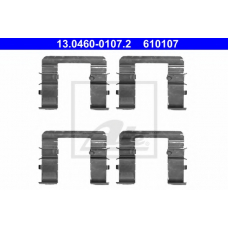 13.0460-0107.2 ATE Комплектующие, колодки дискового тормоза