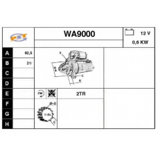 WA9000 SNRA Стартер