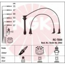 2902 NGK Комплект проводов зажигания