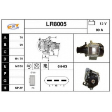 LR8005 SNRA Генератор