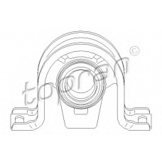 111 462 TOPRAN Подвеска, карданный вал