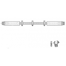 517137 KAWE Тормозной шланг