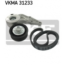 VKMA 31233 SKF Поликлиновой ременный комплект