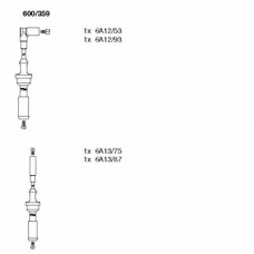 600/359 BREMI Комплект проводов зажигания