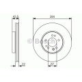 0 986 479 S15 BOSCH Тормозной диск