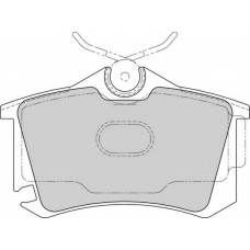 DBP391637 DURON Комплект тормозных колодок, дисковый тормоз