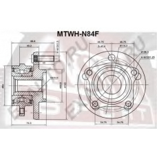 MTWH-N84F ASVA Ступица колеса