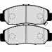 J3604051 HERTH+BUSS JAKOPARTS Комплект тормозных колодок, дисковый тормоз