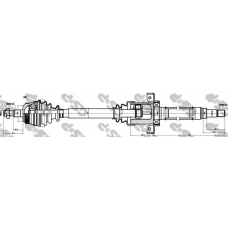 235038 GSP Приводной вал