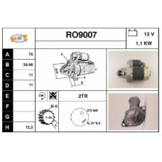 RO9007 SNRA Стартер