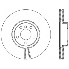 BDR2544.20 OPEN PARTS Тормозной диск