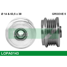 LOPA0143 TRW Механизм свободного хода генератора