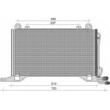 350203393000 MAGNETI MARELLI Конденсатор, кондиционер