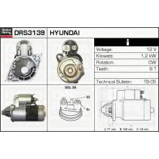 DRS3139 DELCO REMY Стартер