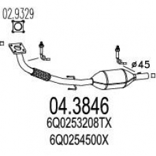 04.3846 MTS Катализатор