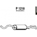 P1218 FENNO Глушитель выхлопных газов конечный