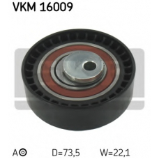 VKM 16009 SKF Натяжной ролик, ремень ГРМ