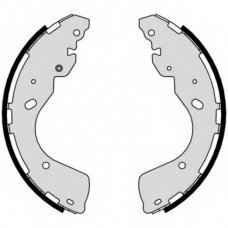 S 56 547 BREMBO Комплект тормозных колодок